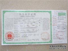 当孩子分发出生证明时，工作人员混淆了这个名